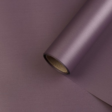 Flower film "Pearl", plum, 58 cm x 5 m