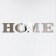 Interior stickers "Home", mirror, decor on the wall, letter 8 x 10 cm