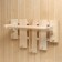 Shelf hanger with a dryer, 5 hooks, 58 × 50 × 30 cm