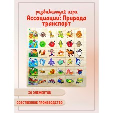 Рамка-вкладыш «Ассоциации. Среда обитания животных»