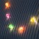 LED beads "Hearts", 80 cm, LED (1608) -16-4.6V, AG13X3 (in set), 3 dir, glow warm white