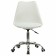 A chair for the operator Brabix Eames MG-310 Ch, chrome, white plastic, eco-leather white