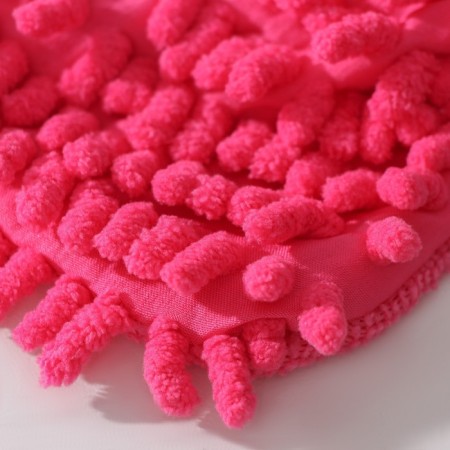 Mittens for cleaning the shade "Bukli", 15 × 20 cm, microfiber one -sided, color mix-2