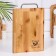 Groot board "Rectangle" is small (metal handle) 26x18x1.8 cm