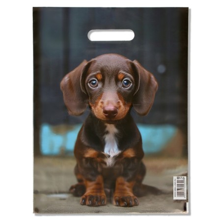 Gift package "Cute Dachshund" 30 x 40 cm 50 μm-1