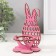 Standing for the egg "Bunny" 8.5x8.5x14.5 cm (set 4 parts) bright lilac
