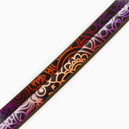 Souvenir wooden weapon "Katana pattern", length 65 cm-3