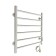 The electric heated towelputor "Sanprise" Aurora P6, 500x600 mm, right, white