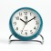 Brea alarm clock, discrete move, d-9 cm, with backlight, 1 aa