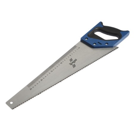 Hacksaw on a tundra tree, 2k handle, 2D sharpening, heated tooth, 7-8 tpi, 450 mm-3