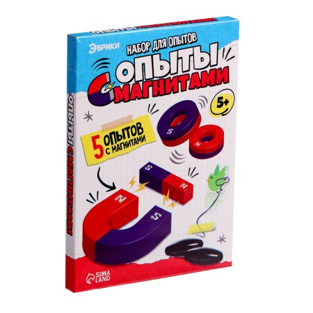 Set for experiments "Experiments with magnets, 5 experiments"-21