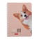Note book A6, 80 sheets in a cage, on the crest "Who is here?", Cardboard cover, OFSET block, mix
