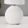 Table lamp with lampshade Risalux "FIESS", E14, 40 W, White, 13 × 13 × 27 cm