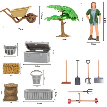 Set of figures "on the farm", 20 items-3