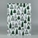 Package Gift New Year Laminated "Christmas trees", l 28 x 38 x 9 cm, new year