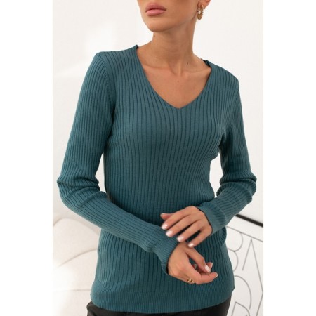 Female jumper, size XL, green color 62031-2