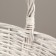Wicker basket, 43x34x15/38 cm, vine