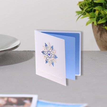 Handmade Postcard "Merry Merry and New Year! - 1"-2