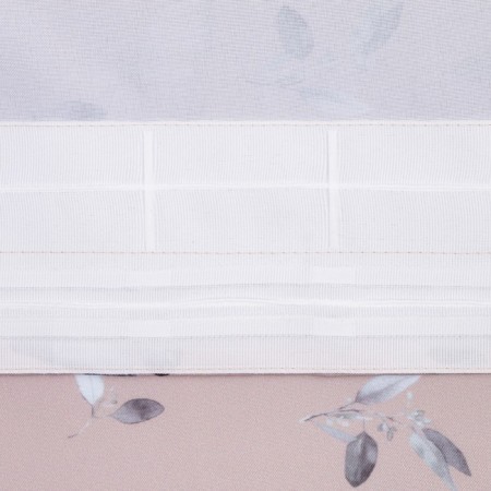 A set of curtains for the kitchen with sequences of Ethel "Butterflies" 145x180 cm - 2 pcs, 100% p/e-4