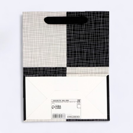 Laminated "Texture" package, MS 18 × 23 × 10 cm-1