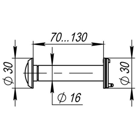 Glaze DVZ4, 16*200*70x130 (Optics plastic, viewing angle 200) AB, Bronze color-1