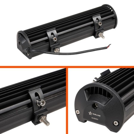 Farah LED two -row Airline, 24 LED, combined light, 72W, 300x78x65, 12/24V-2