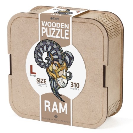 Wooden, figured puzzle Ewa Mountain Baran-11