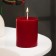 Candle-cylinder aromatic "cherry", 6x7.5 cm