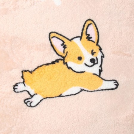 FESSTEVAL Corgi Palace 150x200cm, cream, microfiber 190g/m, PE 100%-1