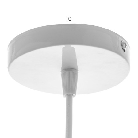Lamp Bayerlux suspension "drop" 1x40W E27 white 10x10x28-128 cm-5