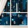 Garland “fringe” 2.4 × 0.7 m with nozzles “balls”, ip20, transparent thread, 108 LED, glow warm white, 8 modes, 220 V