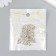 Bale (holder of d/pendant) metal d/creativity "thread" silver g031b939 0.6x0.3 cm