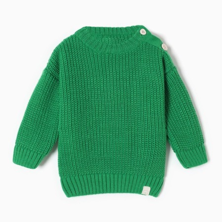 Jumper knitted baby i oranges, r.86-92, green-3