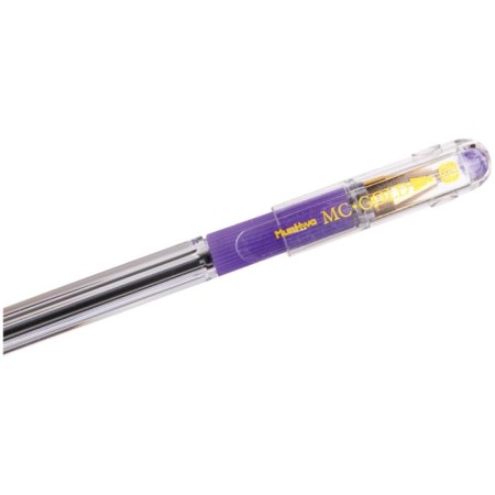 Balloon handle Munhwa MC Gold, node 0.5 mm, violet ink, barcode on the handle-4