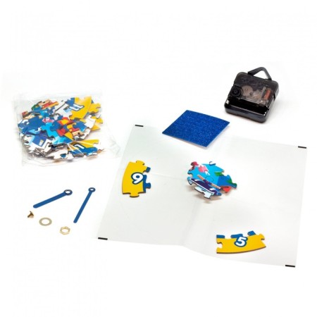 Puzzle hours "Robocar", 33 elements-3