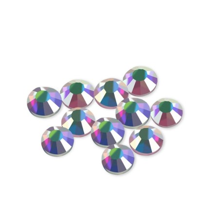 Rhinestones Pole "Crystal", No. 10 holography, 50 pcs