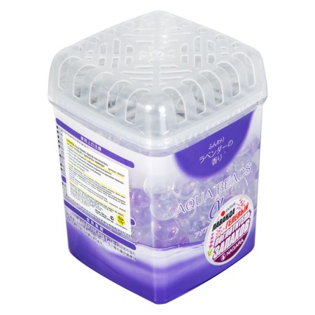 Арома-поглотитель запаха Nagara Aqua Beads, гелевый, с ароматом лаванды, 360 г-1