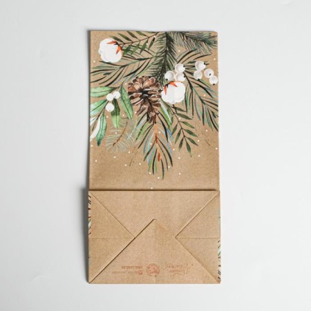 Packet without handles "Pressent for You", 10 x 19.3 x 7 cm, New Year-5