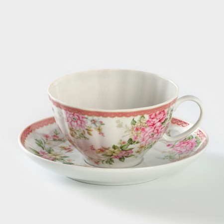 Tea steam porcelain "Flower waltz", 275 ml