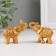 Souvenir Polystone "Golden Elephant" mix 2.2x5x4.5 cm