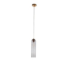 Светильник подвесной St Luce. SL1145.343.01. Callana. 1х60 Вт, E27, 10х10х50 см, цвет латунь