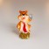 Souvenir Polystone "Tiger Businessman with bills and coins" MIX 5.8x3x3.5 cm