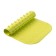 Anti-slip rubber bath, rr 34.5x76cm, light green color (with opening)