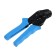 Tundra press roles, for squeezing flat insulated tips, 0.25 - 2.5 mm2