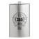 Flaw for alcohol and water "Serve", stainless steel, gift, army, 1.92 l, 64 oz