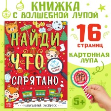 The book “Find what is hidden. New Year's Express ”, 16 p.