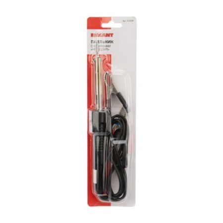 Rexant soldering iron, with crocodile clamps, 40 watts, 12 V-4