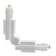 Port connector, white color