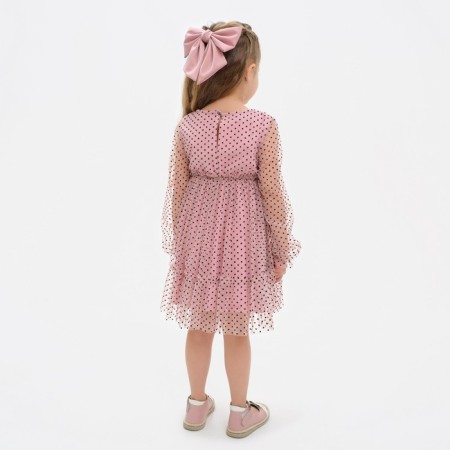 Dress grid KAFTAN, p. 32 (110-116 cm), pink-2