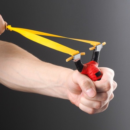 The slingshot "snake", metal in the braid, mix-2